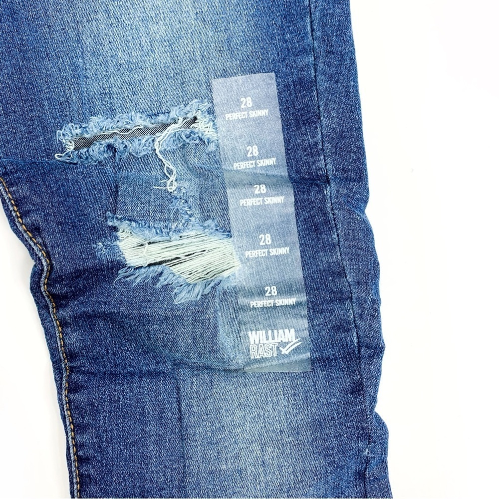 William Rast Vintage Mid Rise Skinny Jeans NWT Sz 28 - Picture 11 of 13